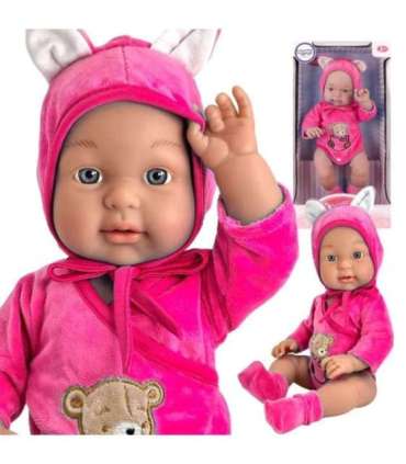 WOOPIE ROYAL кукла-младенец в костюме мишки, 46 см