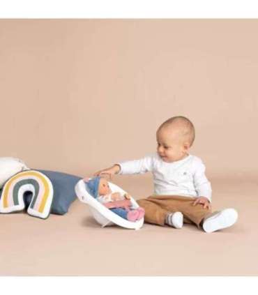 SMOBY Little Chodzik Pchacz 3w1 Wózek dla Dzieci + Lalka Bobas