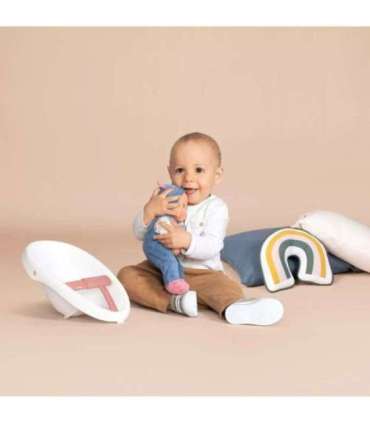 SMOBY Little Chodzik Pchacz 3w1 Wózek dla Dzieci + Lalka Bobas