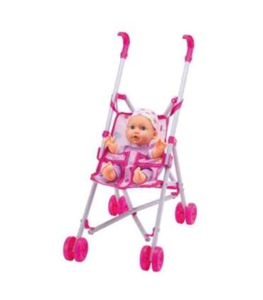 WOOPIE ROYAL Первая кукла-младенец с коляской, няня + набор для кормления