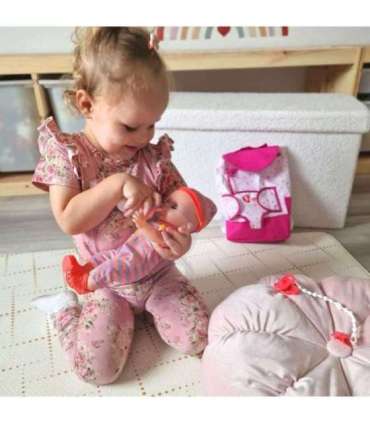 WOOPIE ROYAL Hooldaja komplekt: beebinukk koos aksessuaaridega, 19 osa.