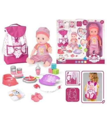 WOOPIE ROYAL Набор Нянька: кукла-младенец с аксессуарами, 19 шт.