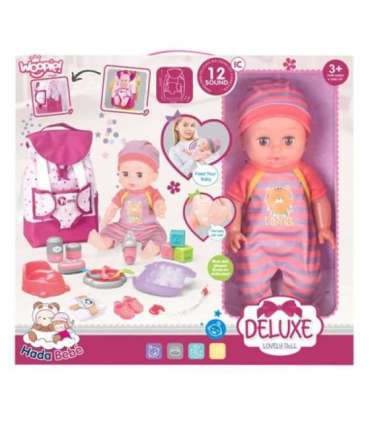 WOOPIE ROYAL Набор Нянька: кукла-младенец с аксессуарами, 19 шт.