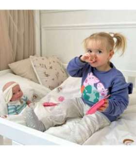 WOOPIE ROYAL Lapsehoidja komplekt: beebinukk koos tarvikutega