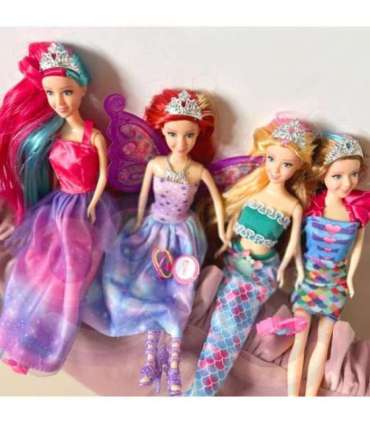 WOOPIE Набор из 4 магических принцесс - коробка кукол 4 в 1 с аксессуарами