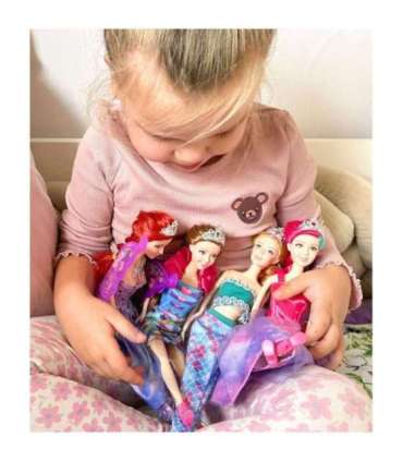 WOOPIE Набор из 4 магических принцесс - коробка кукол 4 в 1 с аксессуарами