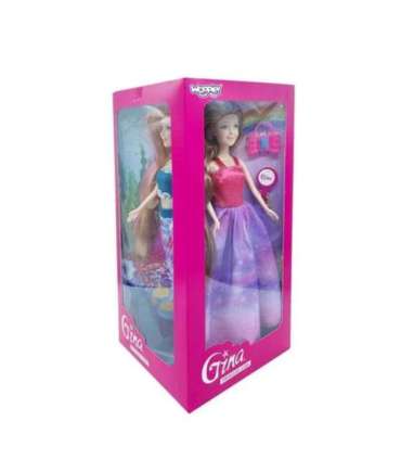 WOOPIE 4 maagilise printsessi komplekt - 4-ühes nukukarp koos aksessuaaridega