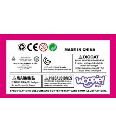 WOOPIE 4 maagilise printsessi komplekt - 4-ühes nukukarp koos aksessuaaridega