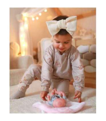 WOOPIE ROYAL Esimene beebinukk koos tekiga ja jänkuga, 23 cm