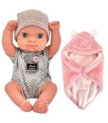 WOOPIE ROYAL Esimene beebinukk koos tekiga ja jänkuga, 23 cm