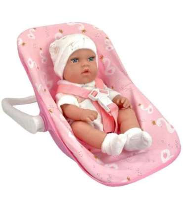 WOOPIE ROYAL nuku komplekt 30,5 cm + roosa kandekott