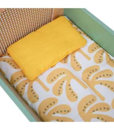 CLASSIC WORLD Drewniana Kołyska Vintage Łóżeczko dla Lalek