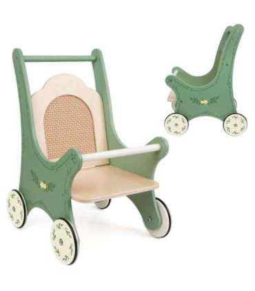 CLASSIC WORLD puidust vintage-nukuvanker nukkude jaoks