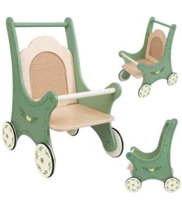 CLASSIC WORLD puidust vintage-nukuvanker nukkude jaoks