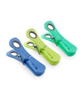 Beldray LA035716RPFEU7 24 Dual-Grip Pegs – Green/Blue