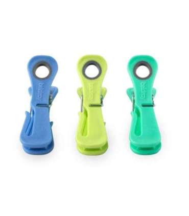 Beldray LA035716RPFEU7 24 Dual-Grip Pegs – Green/Blue