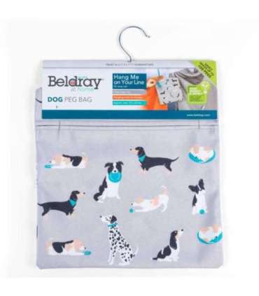 Beldray LA032005DFEU7 Peg Bag - Dog Print