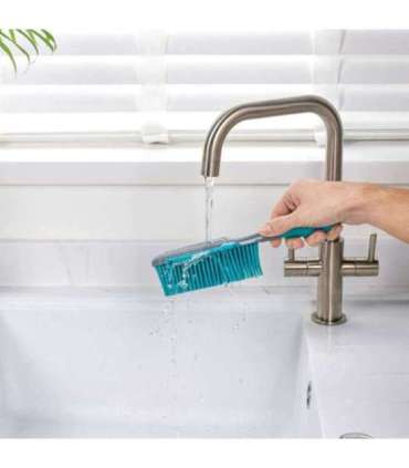 Beldray LA034191UFFEU7 Antibac Pet Plus+ Rubber Head Dustpan & Brush Set