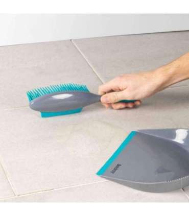 Beldray LA034191UFFEU7 Antibac Pet Plus+ Rubber Head Dustpan & Brush Set