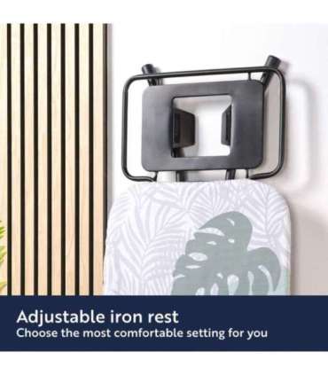 Beldray LA031251PALM1FEU7 Supreme Comfort Ironing Board - Palm Print 122X 45 CM