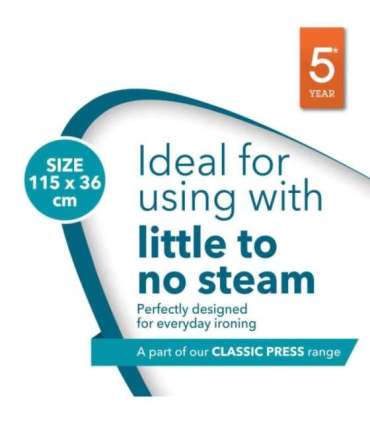 Beldray LA031213LEM2FEU7 Precision Ironing Board - Lemon Print115X 36 CM