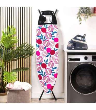Beldray LA031282POM2FEU7 Easy Glide Ironing Board - Pomegranate Printt122X 38 CM