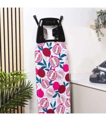 Beldray LA031282POM2FEU7 Easy Glide Ironing Board - Pomegranate Printt122X 38 CM