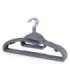 Beldray LA070598GRYFEU7 Grey Slimline Clothes Hangers - 8 Pack