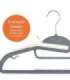 Beldray LA070598GRYFEU7 Grey Slimline Clothes Hangers - 8 Pack