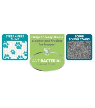 Beldray LA034177CDUEU7 Antibac Pet Plus+ Cleaning Pads