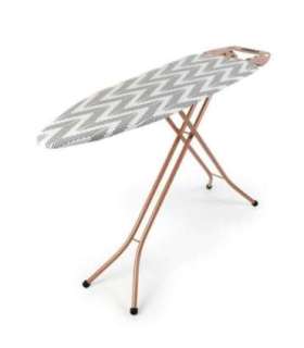 Beldray LA031596ROSEFEU7 Easy Glide Ironing Board - Rose Gold 122X 38 CM