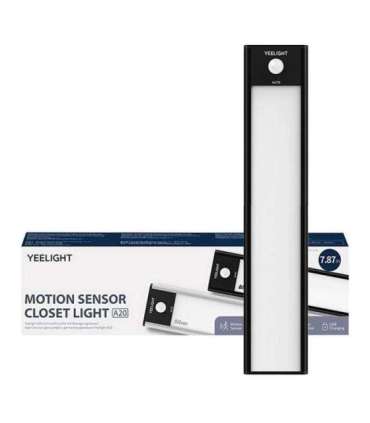 Yeelight Closet Light Black 20cm 2700K
