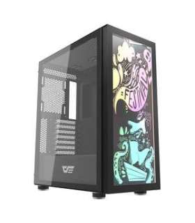 Computer Case Darkflash DK210 Graffiti (black)
