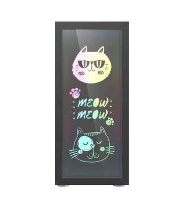 Computer Case Darkflash DK210 Graffiti (black)