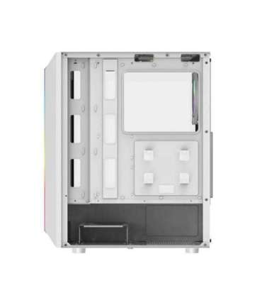 Computer case Darkflash DK151 LED with 3 fans (white)