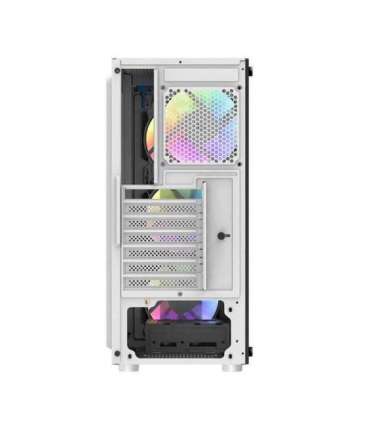 Computer case Darkflash DK151 LED with 3 fans (white)
