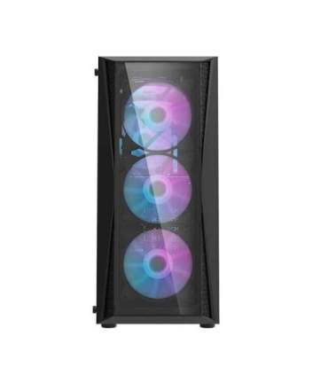 Darkflash DK352 Plus computer case + 4 fans (black)