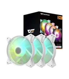 Computer Fan Set ARGB Darkflash C6 3in1 120x120 (white)