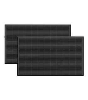 Photovoltaic panel set 2x EcoFlow 100W (rigid structure)