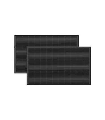 Photovoltaic panel set 2x EcoFlow 100W (rigid structure)