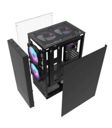 Computer case Darkflash A290 + 3 fans (black)