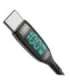 USB-C to USB-C cable BlitzWolf BW-TC23, with display, 100W, 0.9m (black)