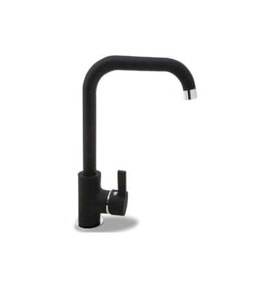 PYRAMIS SILVIO kitchen mixer granite black 090923238 dotted