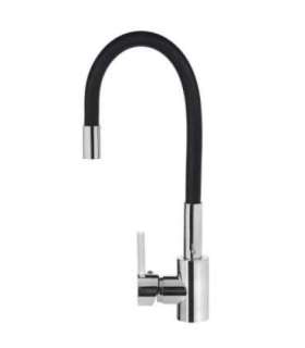 PYRAMIS 090919638 kitchen faucet Black, Chrome