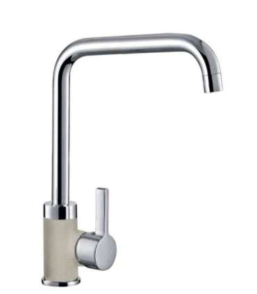 PYRAMIS SILVIO DUO mixer granite beige sand