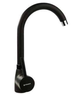 PYRAMIS 090918501 kitchen faucet Black