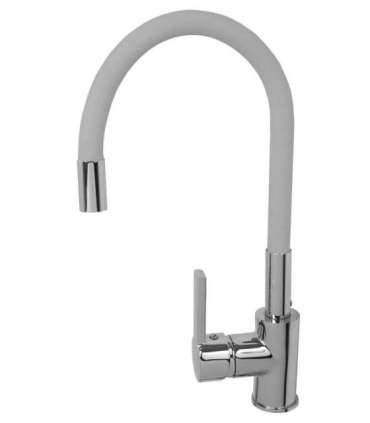 Pyramid Flessi kitchen mixer grey