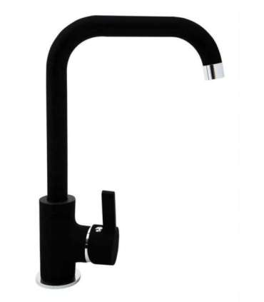 Pyramis Silvio 090935801 Volcano kitchen mixer (black)