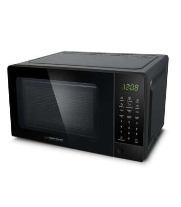Esperanza EKO009 microwave Black Solo microwave Countertop 20 L 700 W