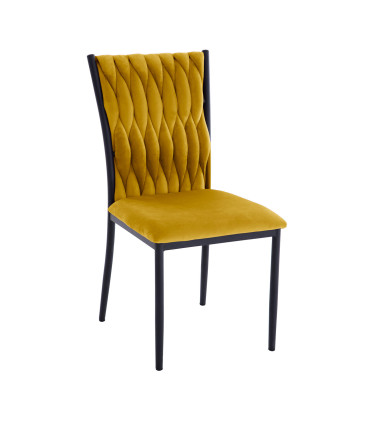 Tool EMORY 47x59xH93cm, kuldkollane